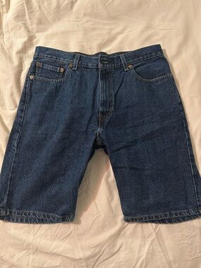 Levi’s 505 Men's Denim Shorts in Dark Blue